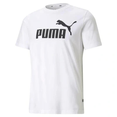 Obrázek Puma LOGO TEE Triko s potiskem, Muži, Velikost: XS, White