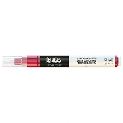 Obrázek Liquitex Profesionální malba akryl zvýrazňovač akrylová barva, quinacridone karmesin, akrylový popisovač 2 4 mm hrot