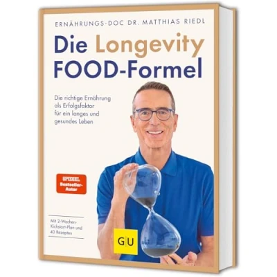 Obrázek Die Longevity Food Formel: richtige Ernährung als Erfolgsfaktor für ein langes und gesundes Leben