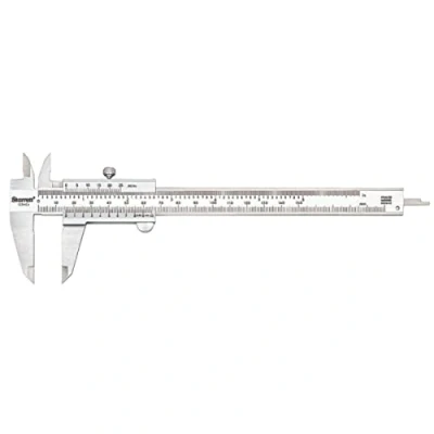 Obrázek Starrett 125MEA 6/150 posuvné měřítko, ušlechtilá ocel, rozsah 0 6&quot;/0 150 mm, rozlišení 0,001&quot;/0,02 mm
