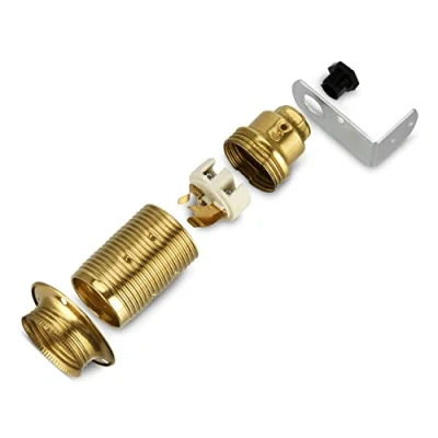 Obrázek REV 0503081555 objímka E14, žárovky pro do 60 W, mosaz