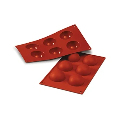 Obrázek Silikomart 20.003.00.0060 SF 003 HALF SPHERES SILICONE MOULD ø 60 H 30 mm