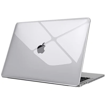 Obrázek Fintie pouzdro kompatibilní s MacBook Pro 13 (2016 2022) A2338(M2/M1)/A2289/A2251/A2159/A1989/A1706/A1708, ultratenké tvrdé ochranné pouzdro, průhledné
