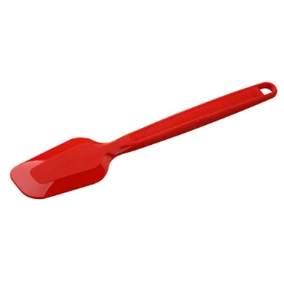 Obrázek Dr. Oetker Silikonová stěrka na těsto 22 cm FLEXXIBLE Love, kuchyňská z kvalitního platinového silikonu, vhodná do myčky, pro kulaté a hranaté hrany (barva: červená), množství: