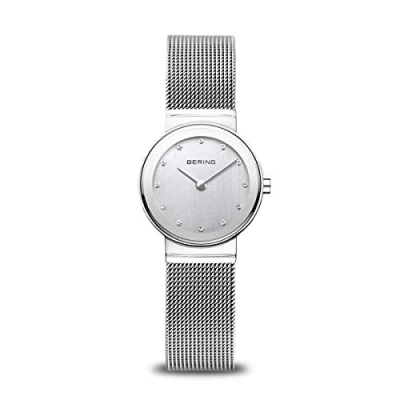 Obrázek BERING Dámské hodinky Quarz Movement Classic Collection s ušlechtilou ocelí a safírovým sklem, stříbrná, 10126 000