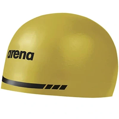 Obrázek Arena Unisex Erwachsene 3D Soft USA Racing Badekappe, gelb, Large