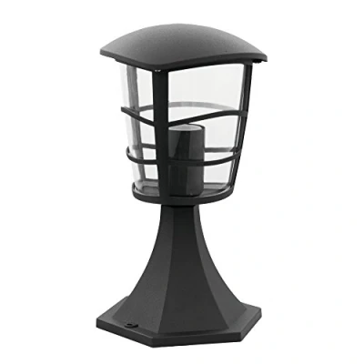 Obrázek EGLO venkovní soklová lampa Aloria, 1 svítidlo s žárovkou, na podstavci z litého hliníku a plastu, barva: černá, objímka: E27, IP44
