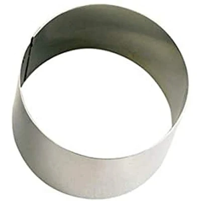 Obrázek de Buyer Kulatý dortový kroužek z ušlechtilé oceli průměr 7 cm, výška 4,5 cm 3989,07