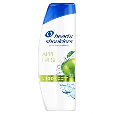 Obrázek Head &amp; Shoulders Apple Fresh šampon proti lupům 500 ml Pro každodenní použití. Až 100% ochrana lupům, klinicky testováno. každý typ vlasů a pokožky hlavy. Čistý pocit svěžesti S vůní jablka