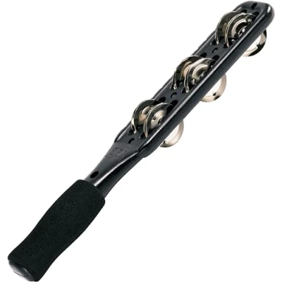 Obrázek Meinl Percussion Professional Jingle Stick 2řadá naběračka ABS plast / ocel, černá poniklovaná (JG1BK)