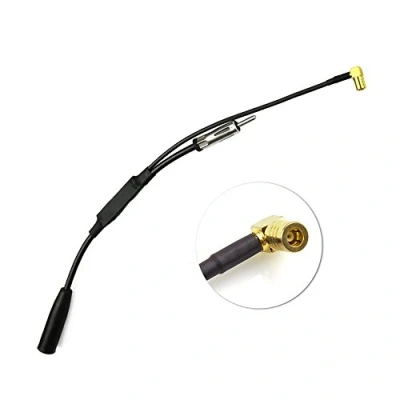 Obrázek Eightwood DAB+ Anténa Splitter SMB adaptér DIN zástrčka Auto Radio DAB pro TechniSat Pioneer Sony Alpine MEHRWEG