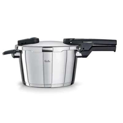 Obrázek Fissler Vitaquick / tlakový hrnec (4,5 l, Ø 22 cm), parní z ušlechtilé oceli, 2 stupně vaření, vyrobeno v Německu indukční