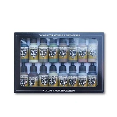 Obrázek Vallejo 071180 sada barev, spojené barvy, WII, 16 x 17 ml
