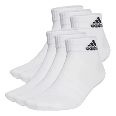 Obrázek adidas Performance THIN AND Light Sportswear Ankle 6 Pairs Ponožky White black, Velikost: 40 42, black