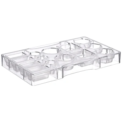 Obrázek DECORA 0050085 PRALINOVÁ FORMA GEOMETRICKÉ FORMY 200X120X22 MM