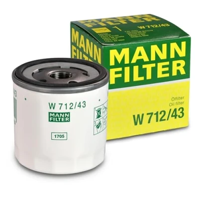 Obrázek MANN FILTER W 712/43 filtr pro výměnu mazacího oleje olejový osobní automobil
