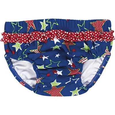 Obrázek Playshoes UV ochrana plenkové kalhoty hvězdy plenky na plavání miminko dívky, modré (originál 900), 86 92, Modrá (original 900)