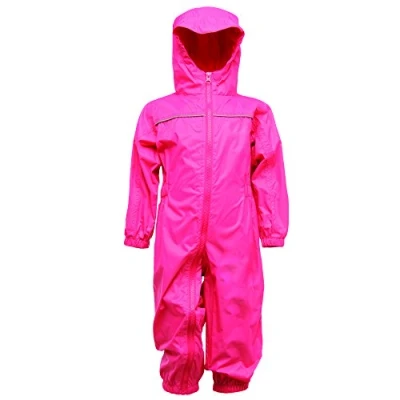 Obrázek Regatta Chlapecké profesionální dětské paddle Waterproof &amp; Breathable Lightweight All in one Rain Suit With Safety Reflective Detail oděv do deště