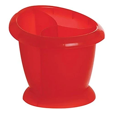 Obrázek Excèlsa Rainbow rot Abtropfbehälter für Besteck, 14 cm.