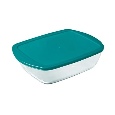 Obrázek Pyrex Skleněná mísa s víkem, obdélníková, 28 x 20 cm, 2,6 l