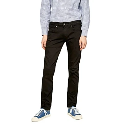 Obrázek Pepe Jeans Pánské Hatch Jeans, Black (Denim s92)
