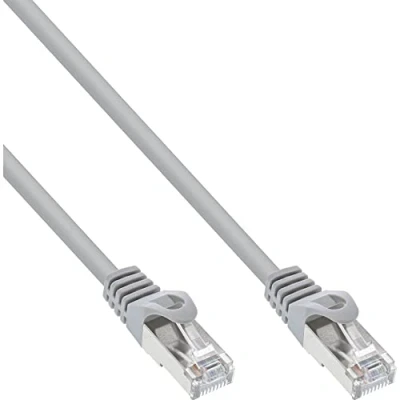 Obrázek Intos 72520 patch kabel Kat5e S FTP Šedá 20. 0 m,