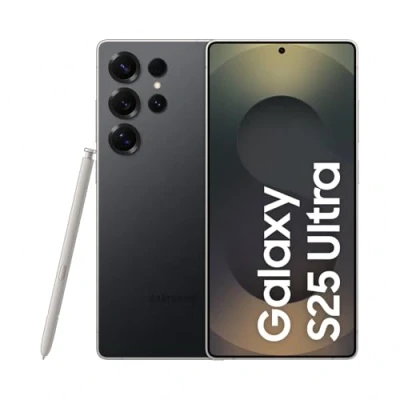 Obrázek Samsung Smartphone Galaxy S25 Ultra AI s AI, bez smlouvy, mobilní telefon Android, 12 GB RAM, paměť 256 GB, kamera 200 MP, titanová černá, 3letá záruka výrobce [exkluzivně na Amazon]