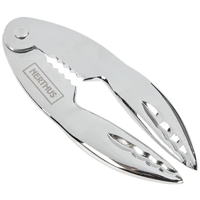 Obrázek NERTHUS FIH 383 Schalenfischklemmen, silberfarben, Rostfreier Stahl, Silber