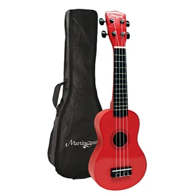 Obrázek Martin Smith Sopránová ukulele s kapsou na a knihou akordy