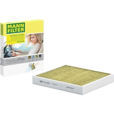 Obrázek MANN FILTER FP 26 010 interiérový filtr FreciousPlus biofunkční pylový pro osobní automobily