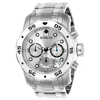 Obrázek Invicta Pro Diver SCUBA ušlechtilá ocel pánský quartzový hodinový strojek 48 mm, stříbrná, Hodinky