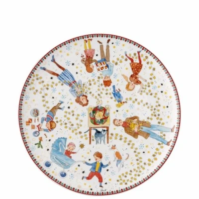 Obrázek Hutschenreuther Talíř na sušenky 28 cm, porcelán, vícebarevný