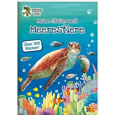 Obrázek Tiere unserer Erde.: Meine Stickerwelt. Meerestiere