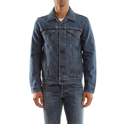 Obrázek Levi&#039;s Pánská bunda The Trucker, Skyline, XXL, Medium Stonewash