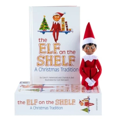 Obrázek The Elf on Shelf® Eine Weihnachtstradition Junge mit Blauen Augen inkl. zauberhaft illustriertem Buch, Erinnerungsbox &amp; offizieller Adoptionsurkunde