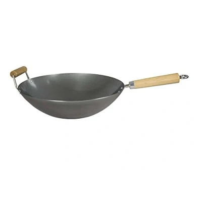 Obrázek Swift Spice Wok z uhlíkové oceli, 34 cm, silnostěnný