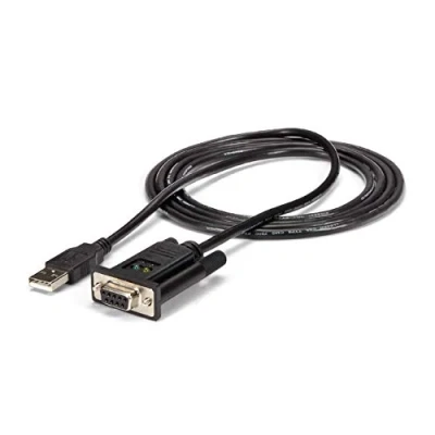 Obrázek StarTech.com adaptér USB na sériový RS232 DB9 DCE kabel s FTDI nulový modem 1. 1 / 2. 0 provoz do sběrnice (ICUSB232FTN)