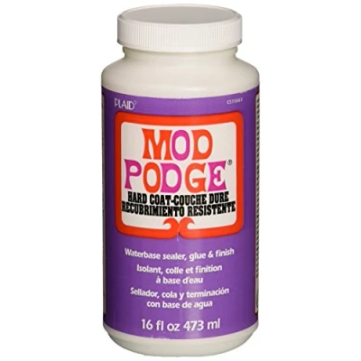 Obrázek Mod Podge 16 oz Hartueberzug, Synthetisches Material, Weiss, 15.2 x 6.9 cm, Weiß