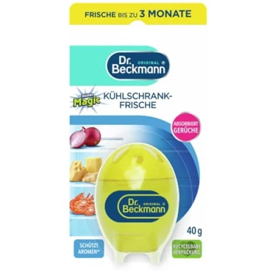 Obrázek Dr. Beckmann Čerstvost chladničky Deodorant do efektivně neutralizuje pachy s přírodním výtažkem z limetky a bio alkoholu 1x 40 g