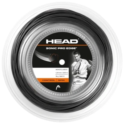 Obrázek HEAD Tenisová struna Pro dospělé, unisex Sonic Edge, Anthracite, 17
