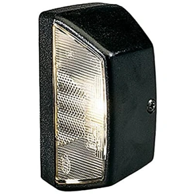 Obrázek HELLA 2KA 003 389 062 osvětlení SPZ registrační značky přívěsek halogen 12/24V šroubová přípojka ECE/SAE/ADR/GGVS/CCC zástrčka: plochá zástrčka vlevo/vpravo/vzadu/venkovní