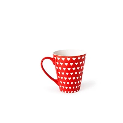 Obrázek Excelsa Enjoy Mug, Porzellan, Grün, 10 x 8.5 cm rot