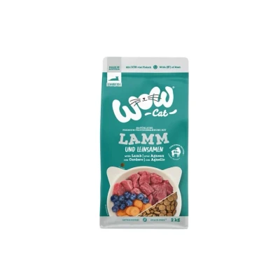 Obrázek WOW Cat Senior jehněčí s borůvkami 2kg