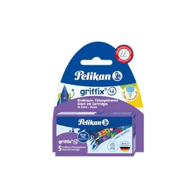 Obrázek Pelikan 4001 Griffix velkokapacitní inkoustové kazety 2 x 5 kusů balení v blistru