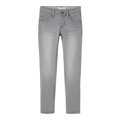 Obrázek Name it Nkmsilas Džíny Slim Fit pro děti, Velikost: 116, Medium grey denim