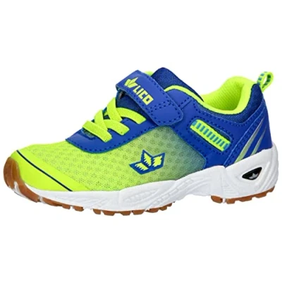 Obrázek Lico Unisex Kinder Barney VS Hallenturnschuh, lemon/blau, 38 EU