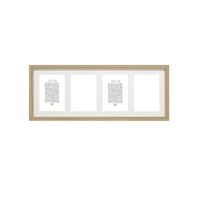 Obrázek Rám Deknudt S66Kb4 13. 0X18. 0 rámeček na obrázky přírodní barva, 4 vertikální