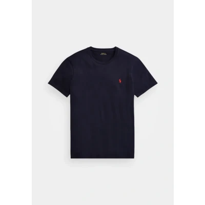 Obrázek Polo Ralph Lauren Custom SLIM FIT Jednoduché tričko, Muži, Velikost: Small, Dark blue