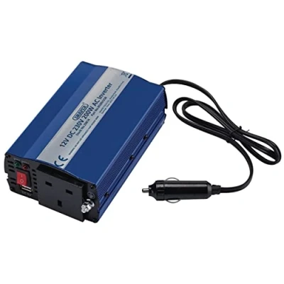 Obrázek DRAPER 28814 dc ac Inverter, 12 V, 200 W