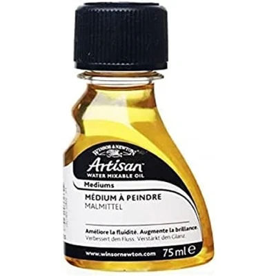 Obrázek Winsor &amp; Newton 2621725 Artisan olej malířský prostředek pro vodou mísitelné olejové barvy na olejovou malbu, láhev 75 ml